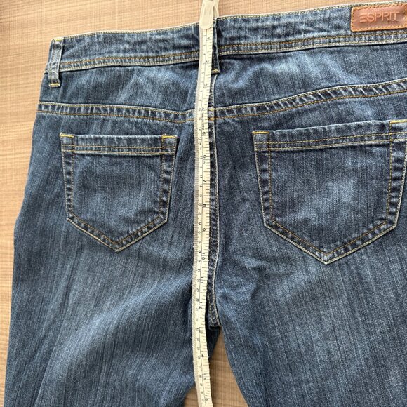 Esprit Denim - Wide Leg Dark Wash Jeans - Size W33/L32 - Picture 13 of 16